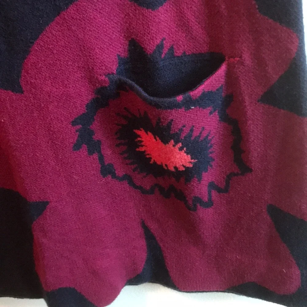 NWOT Sz S Anthropologie Poppy Pocket Tunic navy - Picture 6 of 8